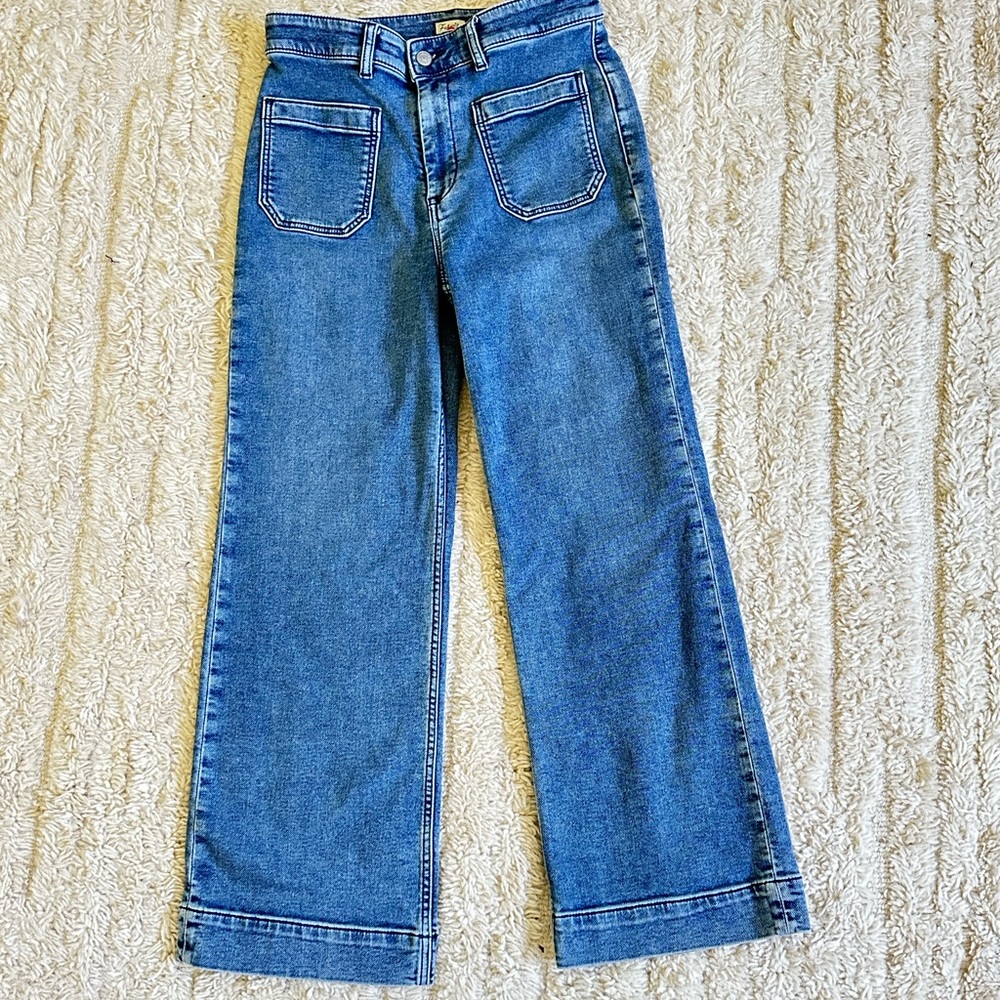 Faherty Stretch Terry Ankle Patch Pocket size 29 Eastern Shore Wash
